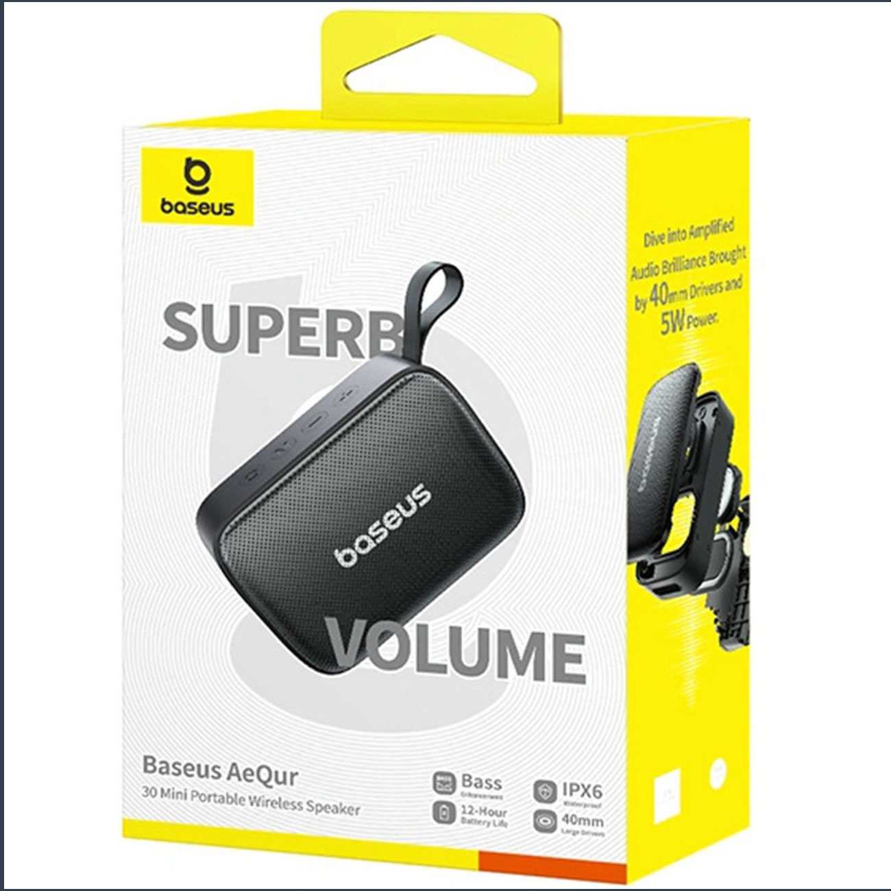 اسپیکر بلوتوثی قابل حمل بیسوس AeQur 30 Mini-A20077900123