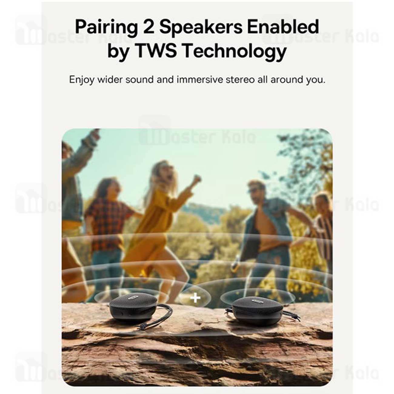 اسپیکر بلوتوث قابل حمل بیسوس A20077600127