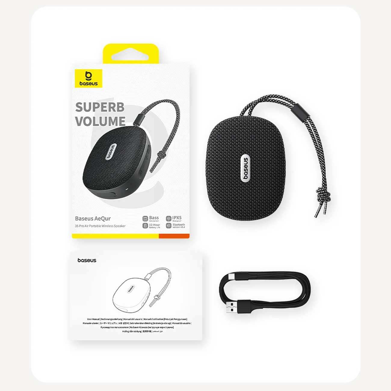 اسپیکر بلوتوث قابل حمل بیسوس A20077600127