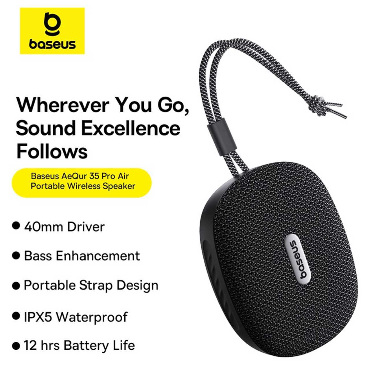 اسپیکر بلوتوث قابل حمل بیسوس A20077600127