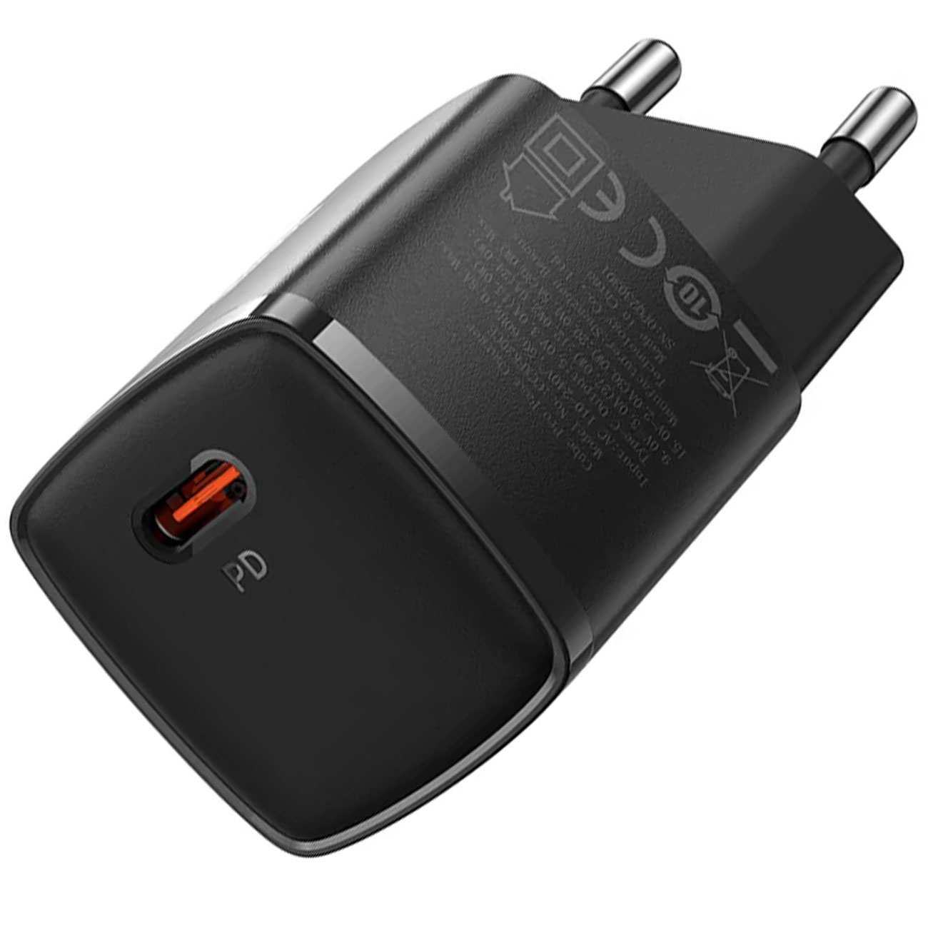 شارژر دیواری فست تایپ سی 30 وات بیسوس Cube Pro