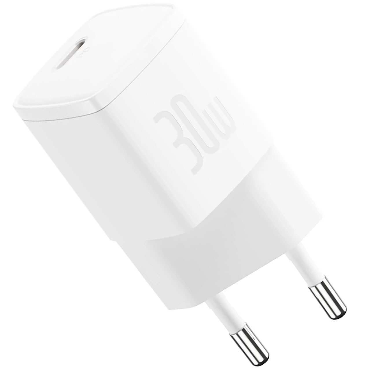 شارژر دیواری فست تایپ سی 30 وات بیسوس Cube Pro