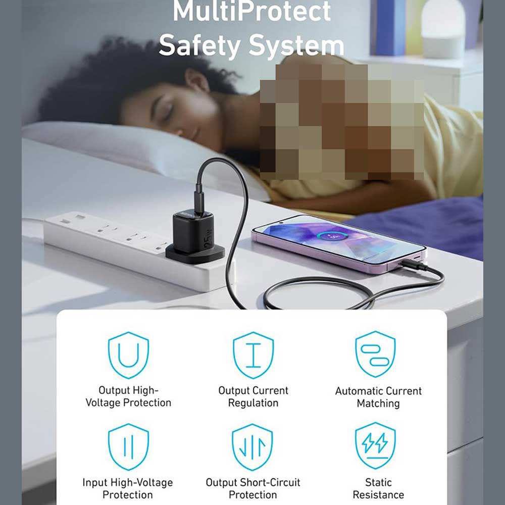 شارژر دیواری Type-C فست 25 وات انکر A2656K11