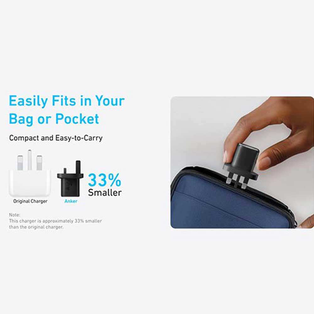 شارژر دیواری Type-C فست 25 وات انکر A2656K11