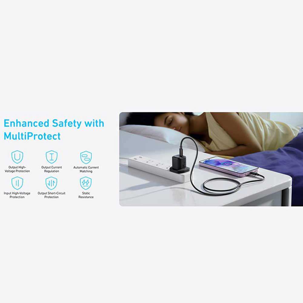 شارژر دیواری Type-C فست 25 وات انکر A2656K11