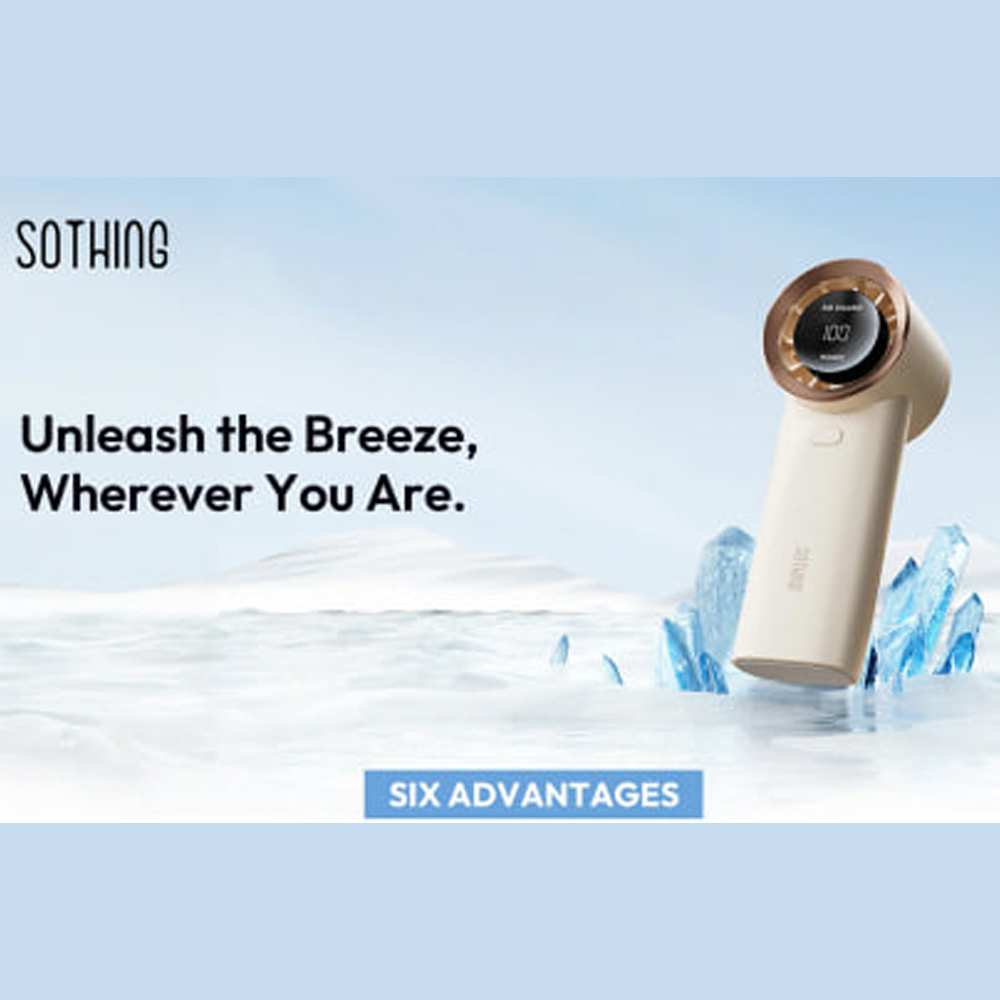 پنکه شارژی دستی سوتینگ SOTHING Engine SE