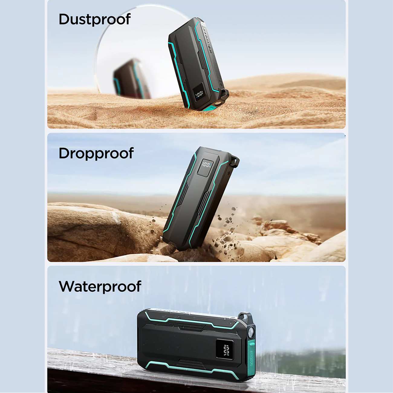 پاور بانک 10000 تایپ سی و لایتنینگ 22.5 وات جویروم JR-L017