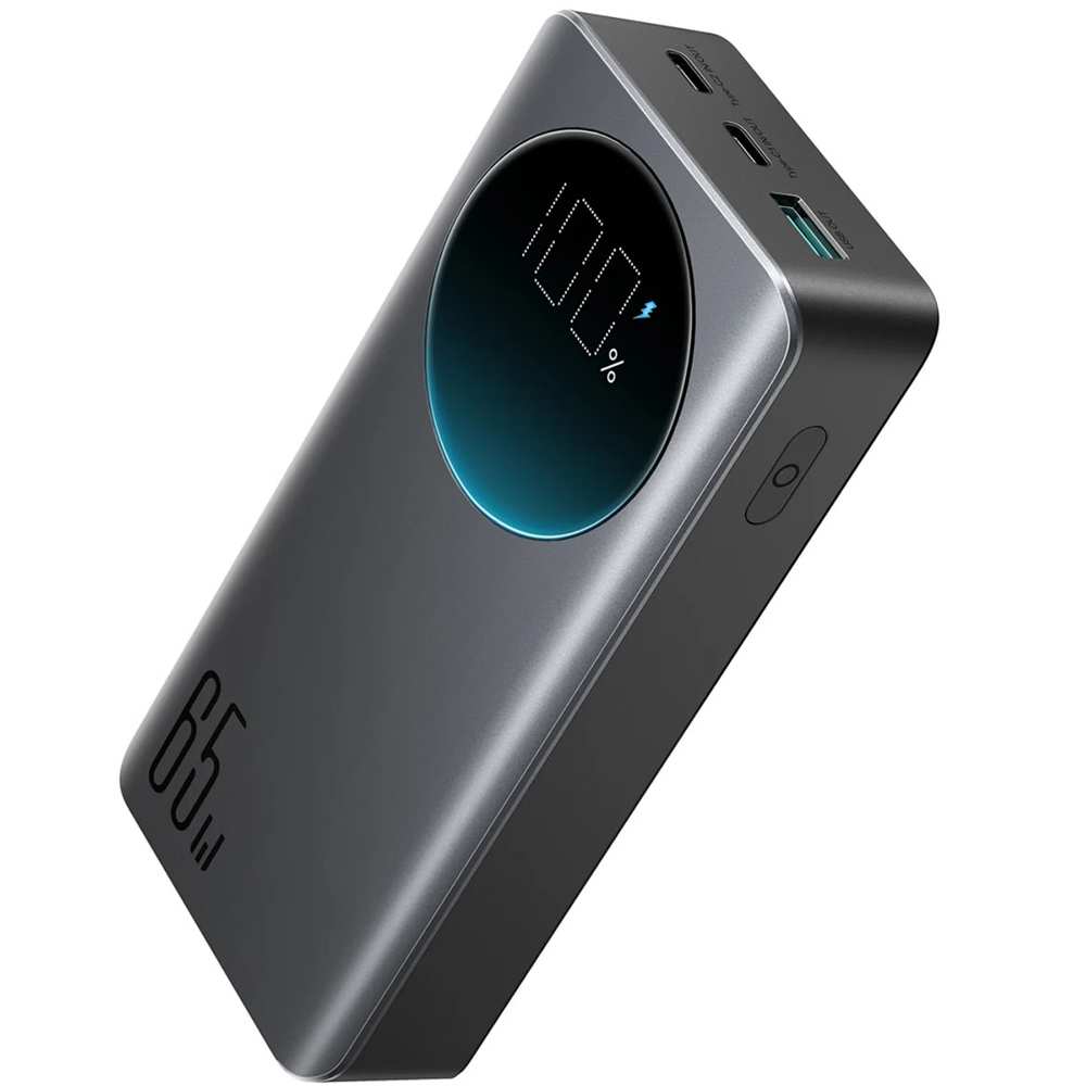 پاوربانک 20000 میلیآمپر Type-C و USB فست شارژ 65 وات جویروم JR-PBF04