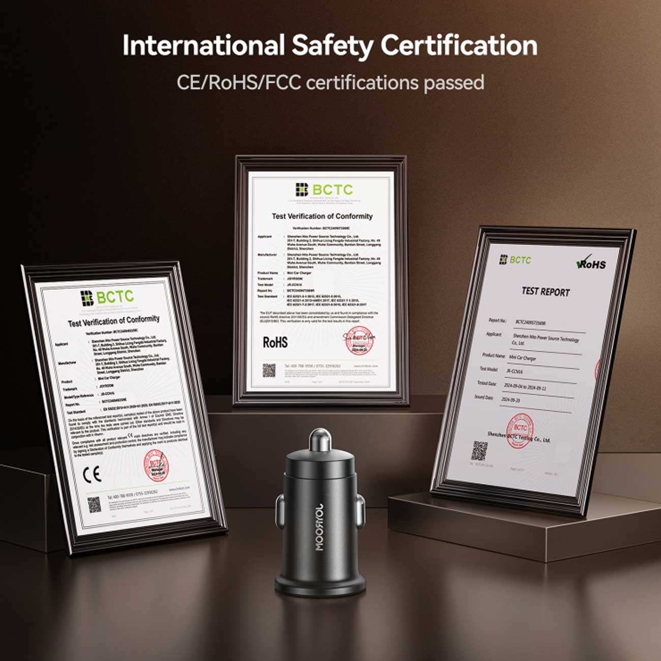 شارژر فندکی Type-C و USB خودرو 15 وات جویروم JR-CCN16