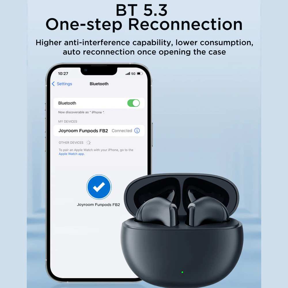 هندزفری بلوتوثی 5.3 جویروم JR-FB2