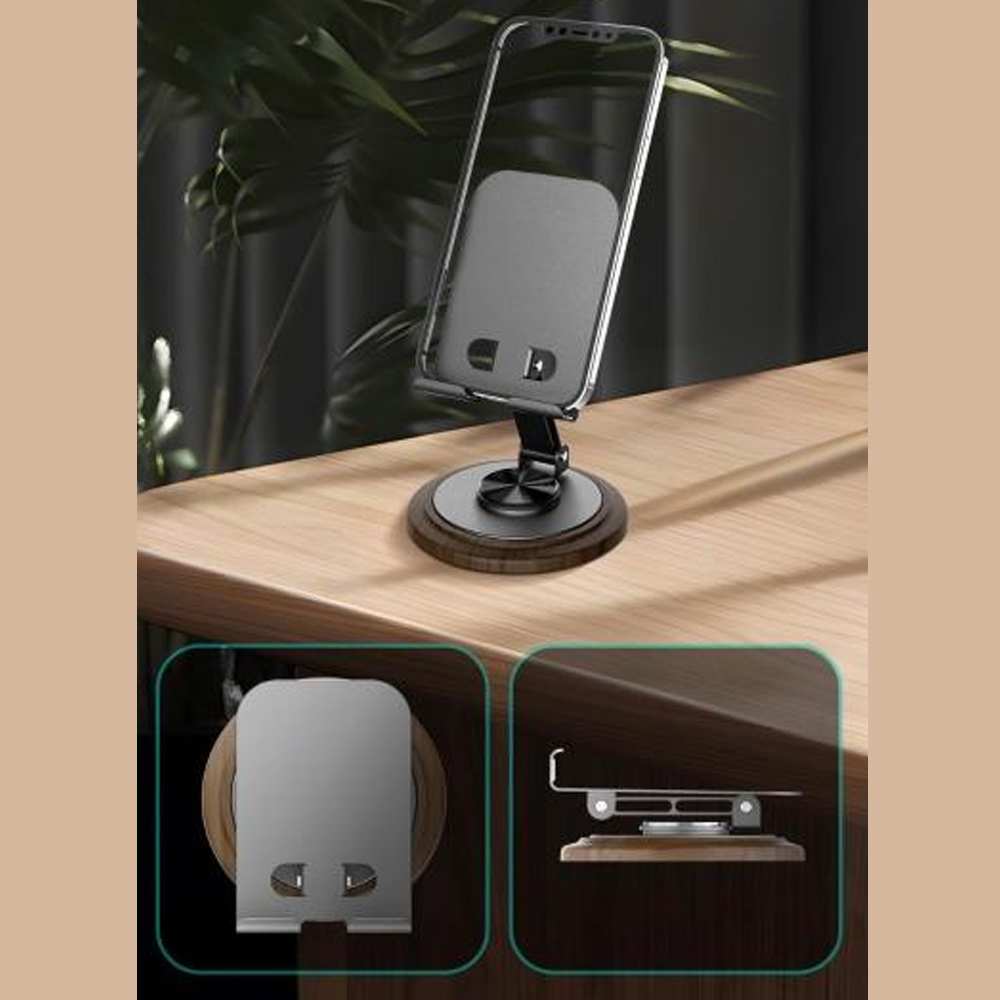 هولدر موبایل رومیزی تاشو کوتسی BS013 با پایه چرخان