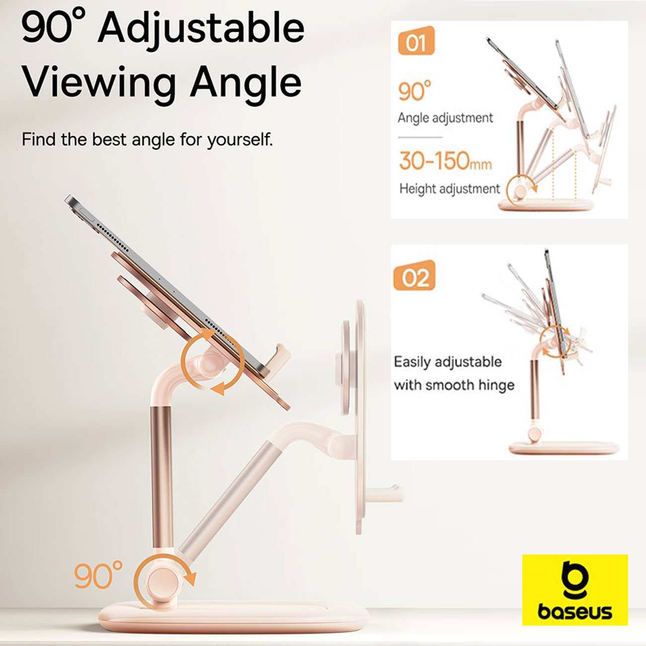 هولدر رومیزی موبایل و تبلت بیسوس B10451501211-00