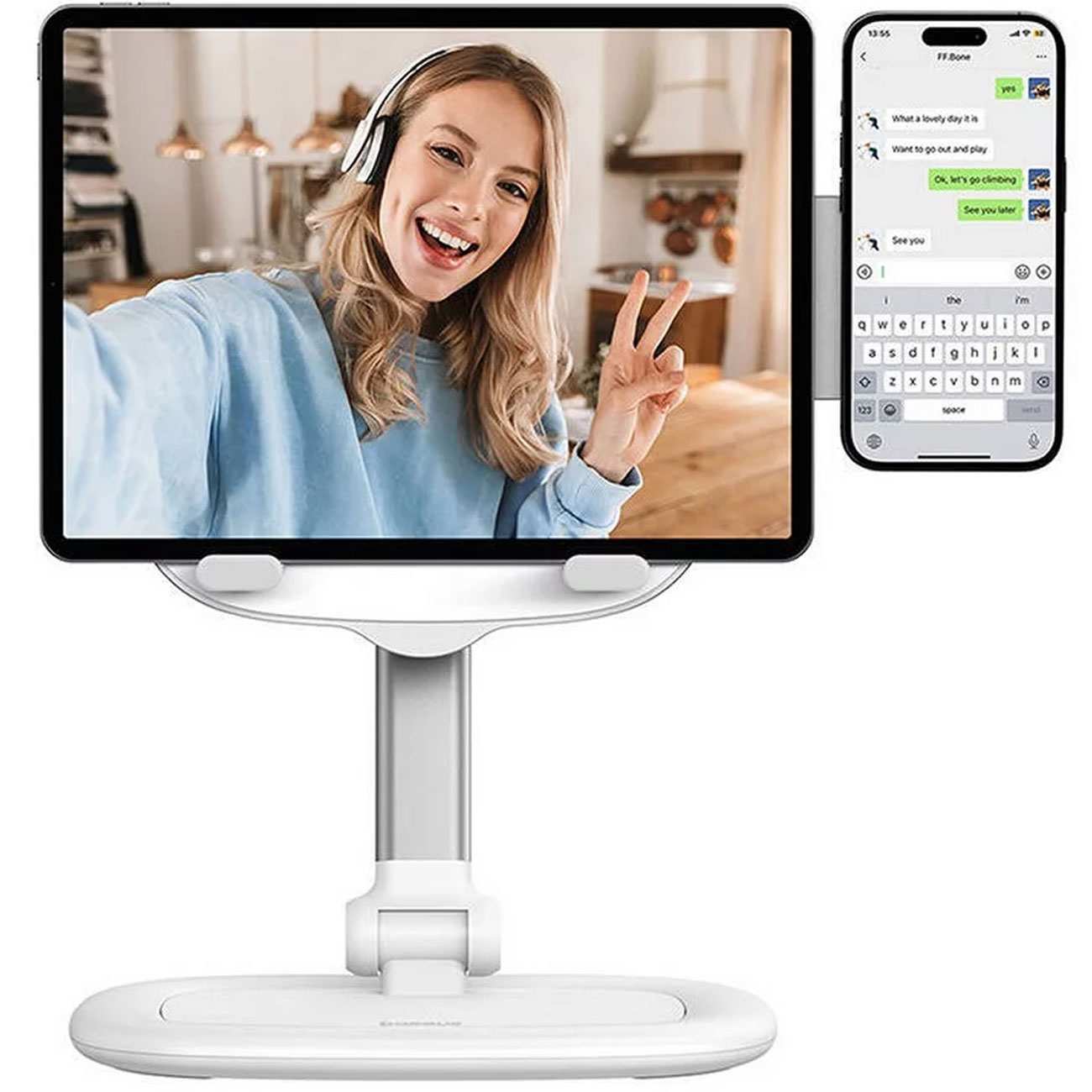 هولدر رومیزی موبایل و تبلت بیسوس B10451501211-00