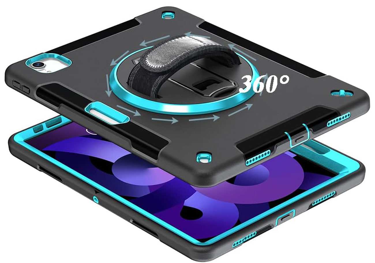 کاور محافظ آیپد پرو 11 اینچ M4 (نسل 5) کوتسی IP-092 با پایه نگهدارنده چرخشی و بند دستی