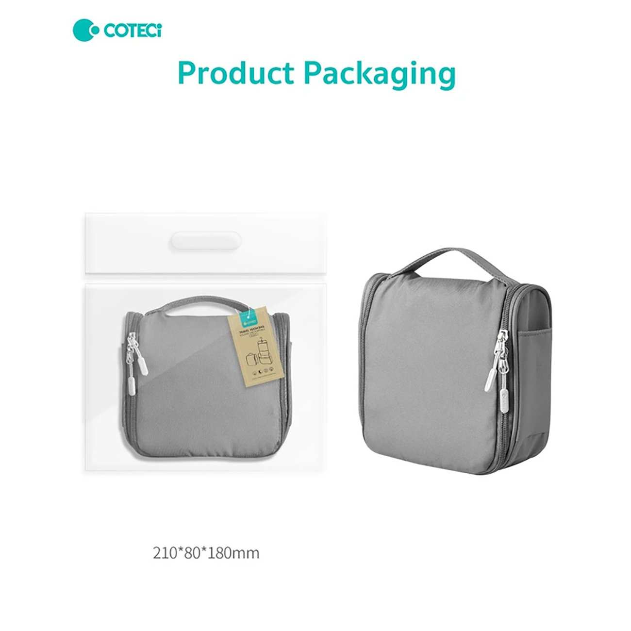 کیف لوازم آرایشی و بهداشتی مسافرتی تاشو کوتسی TR-040