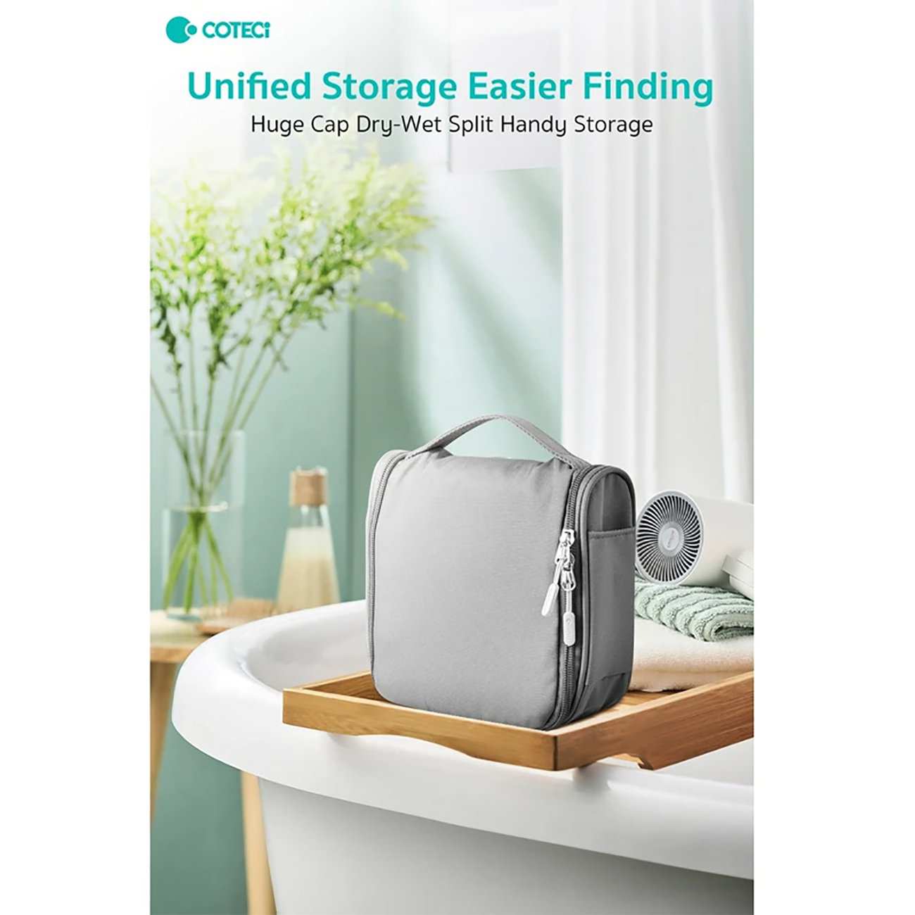 کیف لوازم آرایشی و بهداشتی مسافرتی تاشو کوتسی TR-040