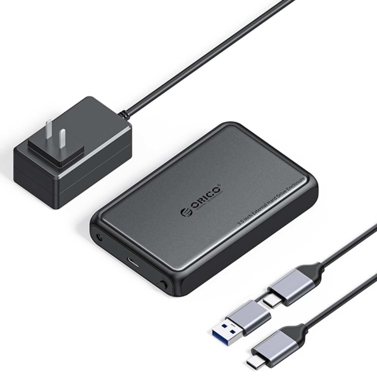 باکس هارد 2.5 اینچی و 3.5 اینچی USB 3.0 و تایپ سی به SATA اوریکو DDL35-C3