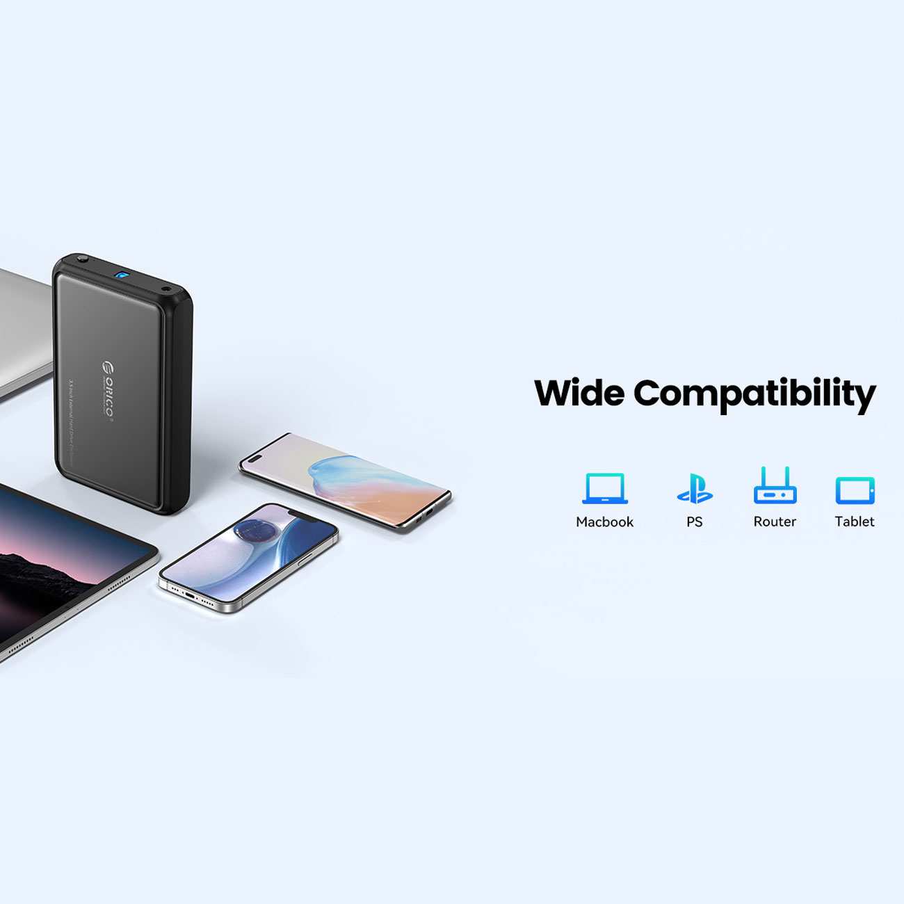 باکس هارد 2.5 اینچی و 3.5 اینچی USB 3.0 و تایپ سی به SATA اوریکو DDL35-C3