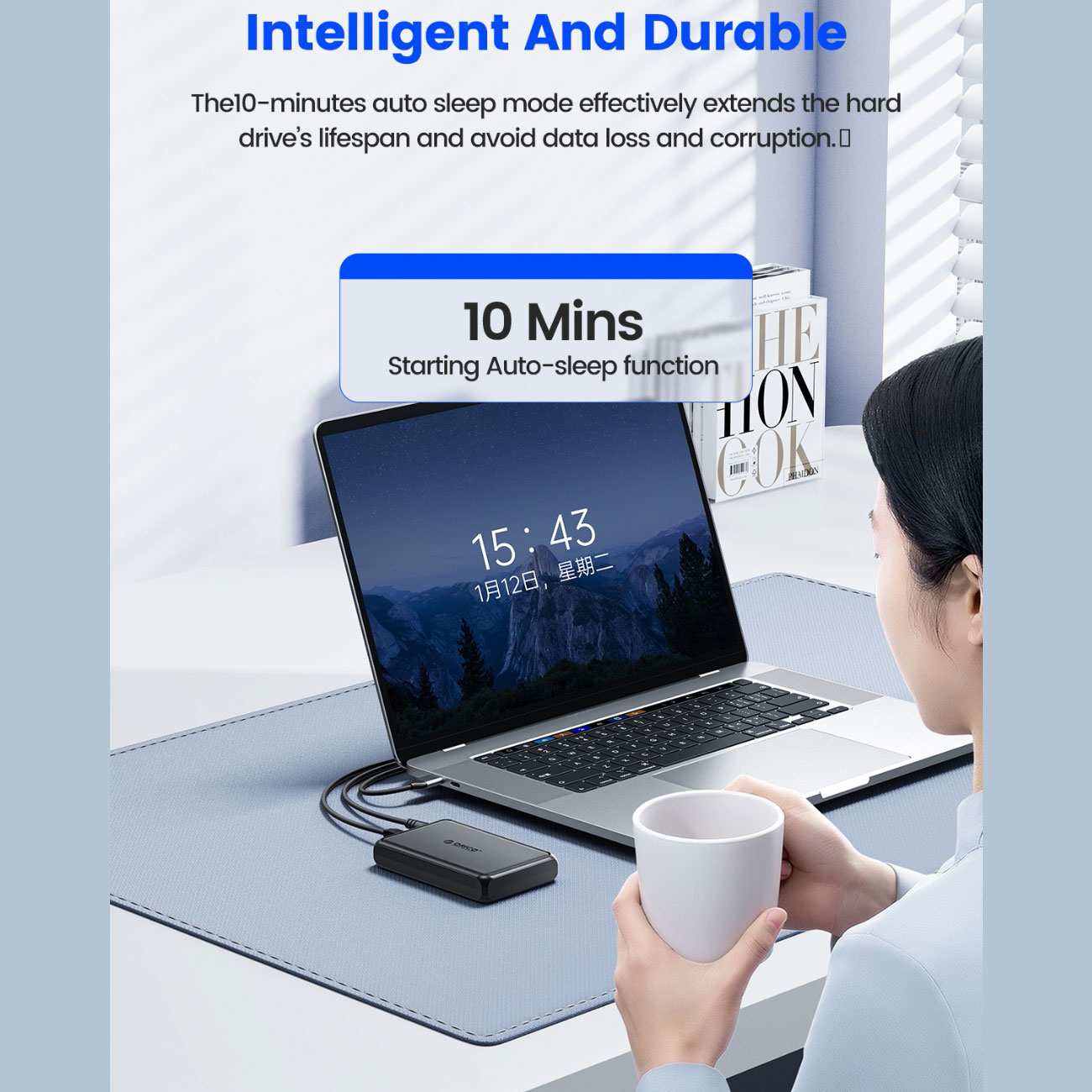 باکس هارد 2.5 اینچی و 3.5 اینچی USB 3.0 و تایپ سی به SATA اوریکو DDL35-C3