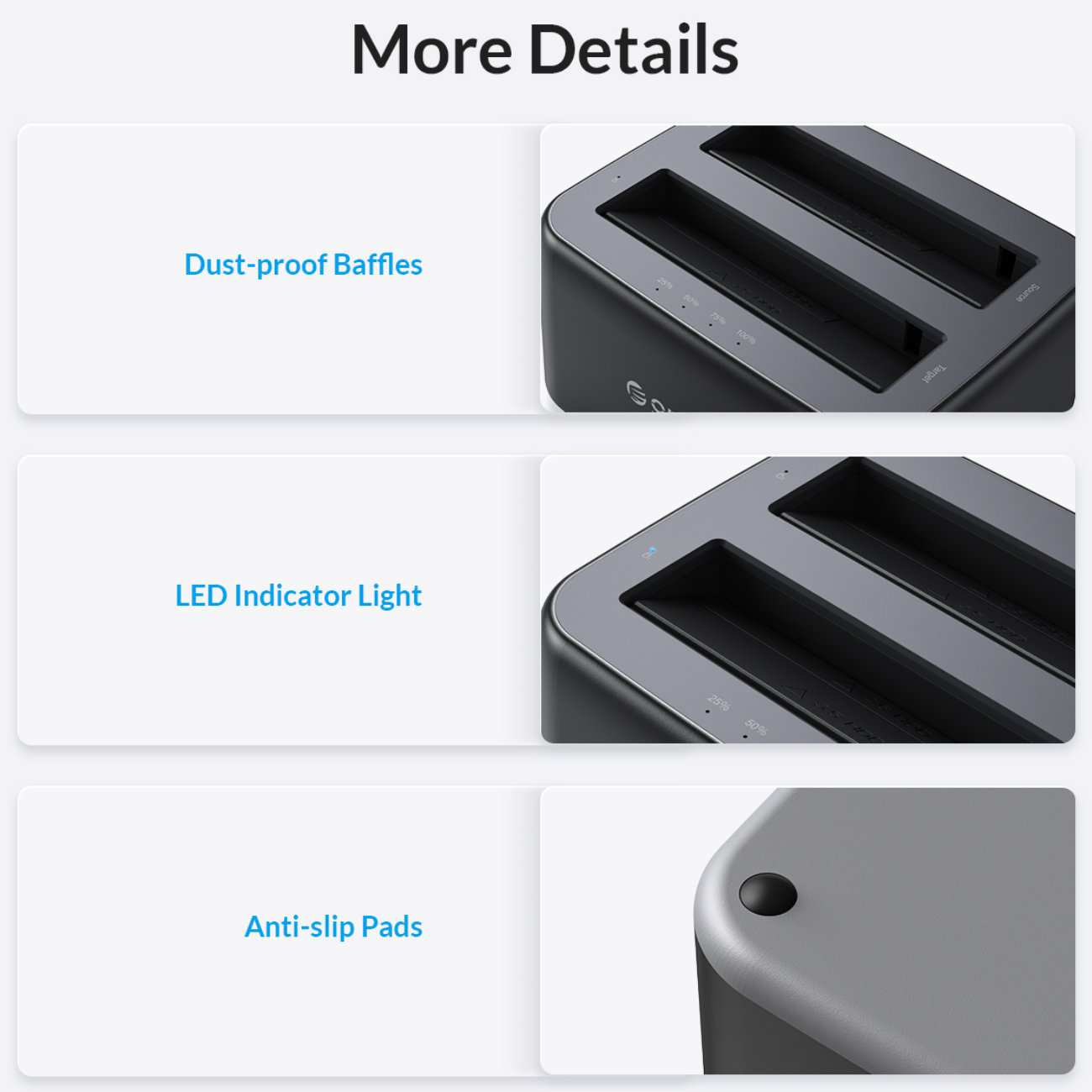 باکس هارد 2.5 و 3.5 اینچی تک سینی اوریکو 6819c3-v1