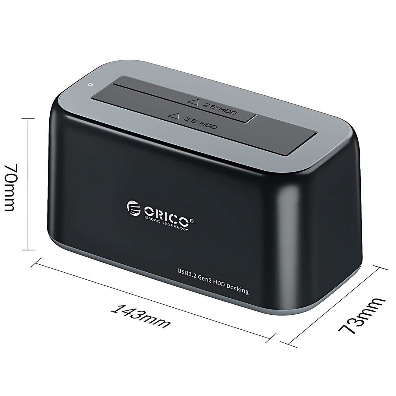 باکس هارد 2.5 و 3.5 اینچی تک سینی اوریکو 6819c3-v1