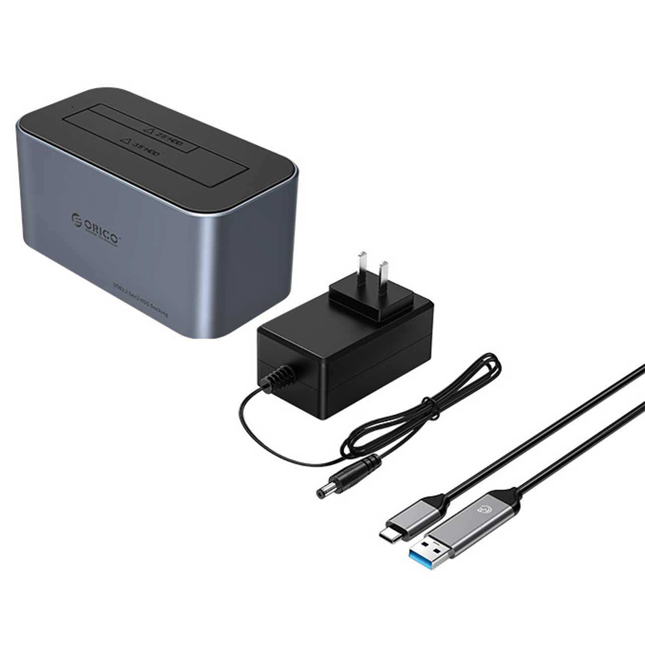 باکس هارد 2.5 اینچ و 3.5 اینچ یک سینی تایپ سی اوریکو 6616C3