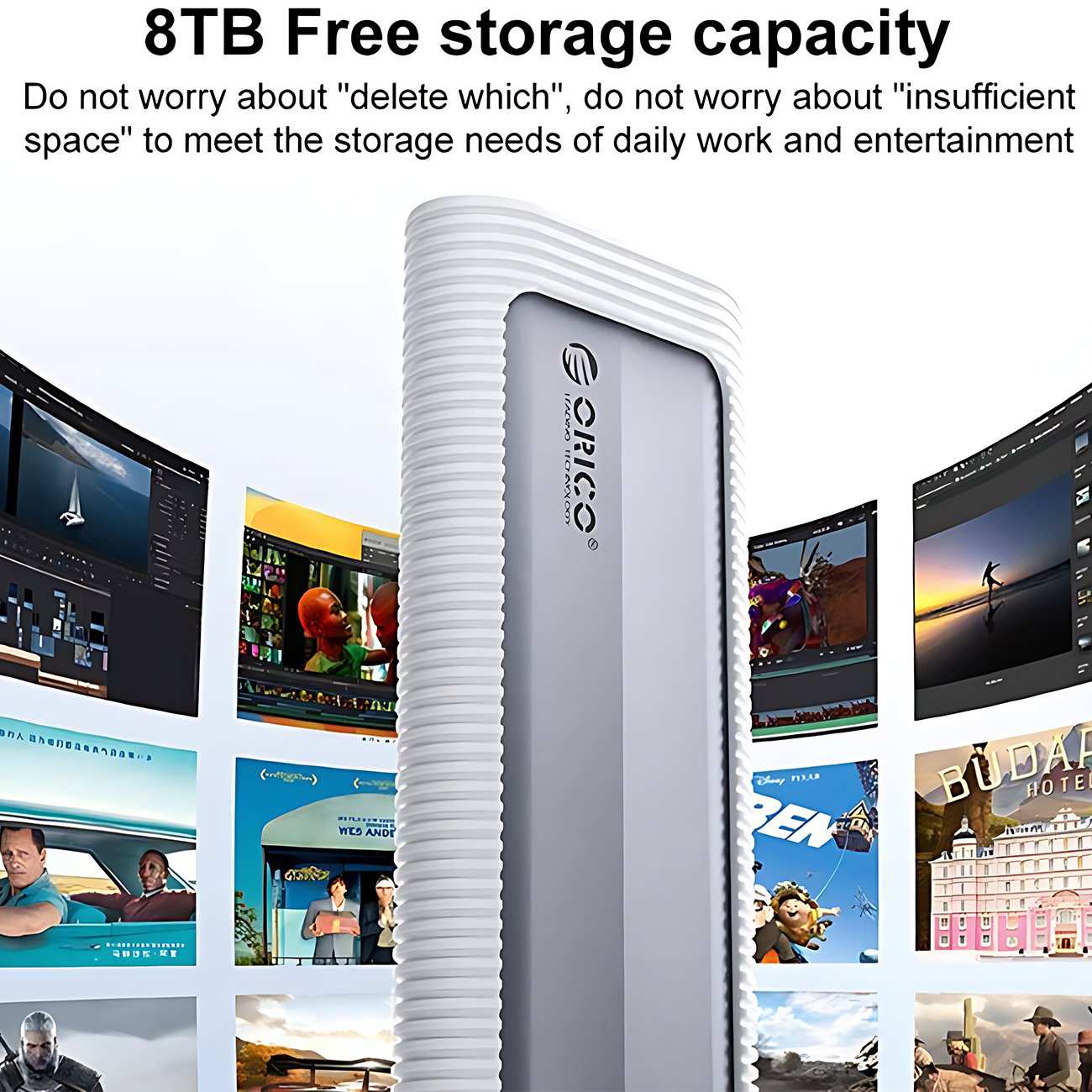 باکس هارد اساسدی پروتکل دوگانه M.2 اوریکو AXM2S-G2