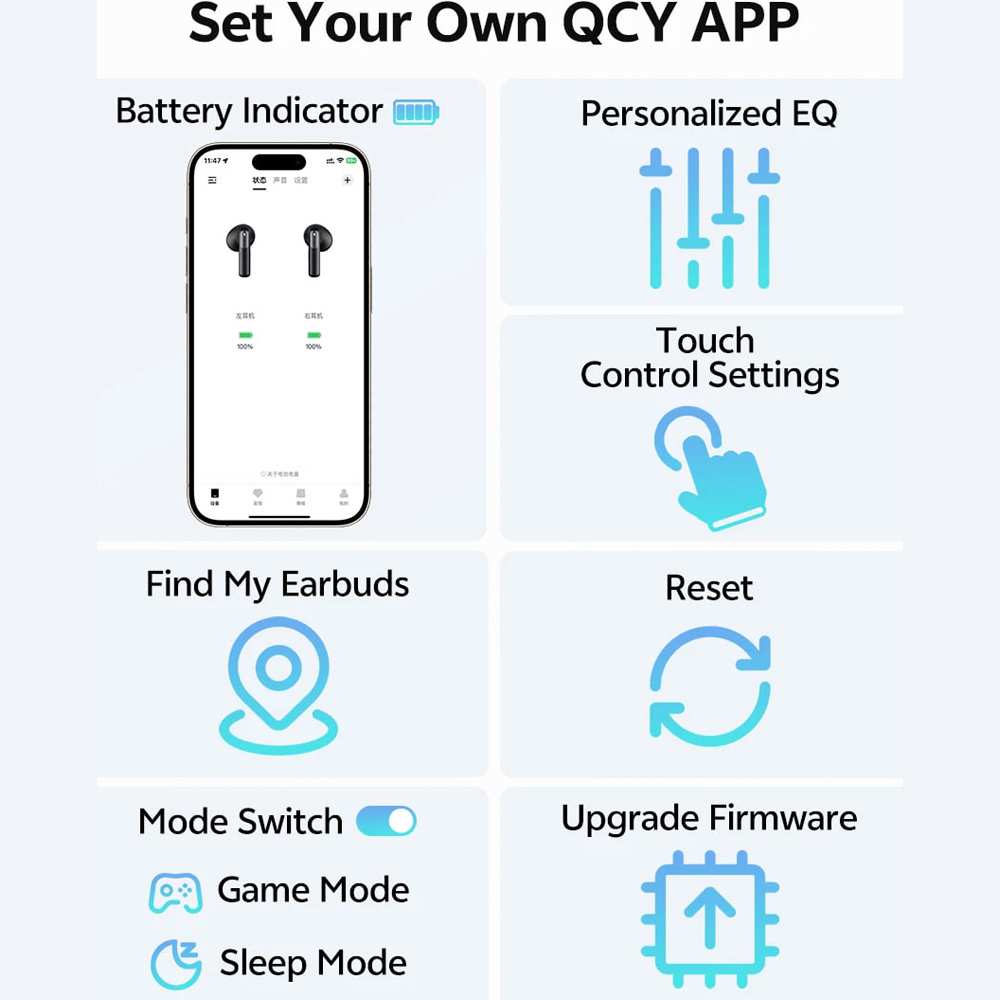 هندزفری بلوتوثی 5.4 کیوسیوای Ailybuds E10