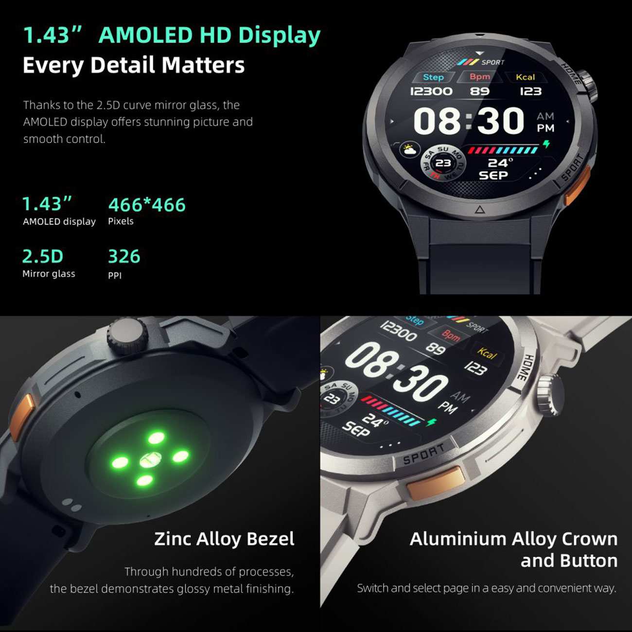 ساعت هوشمند کیوسیوای ACTIVE GX