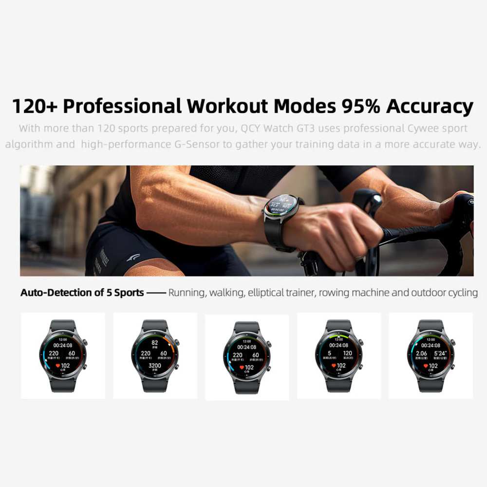 ساعت هوشمند ضدآب کیوسیوای Active GT