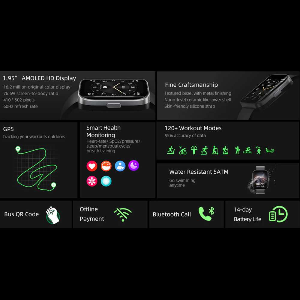 ساعت هوشمند کیوسیوای Urban GS