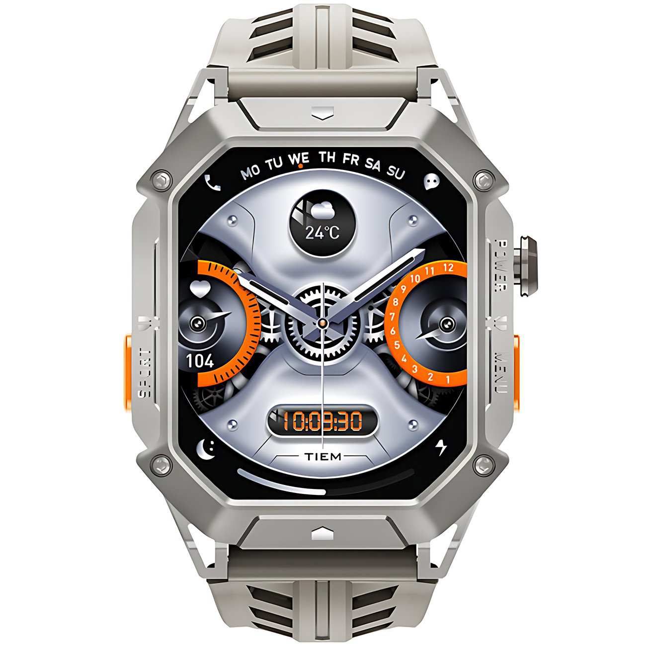 ساعت هوشمند ضدآب با طراحی نظامی هایلو IRON N1