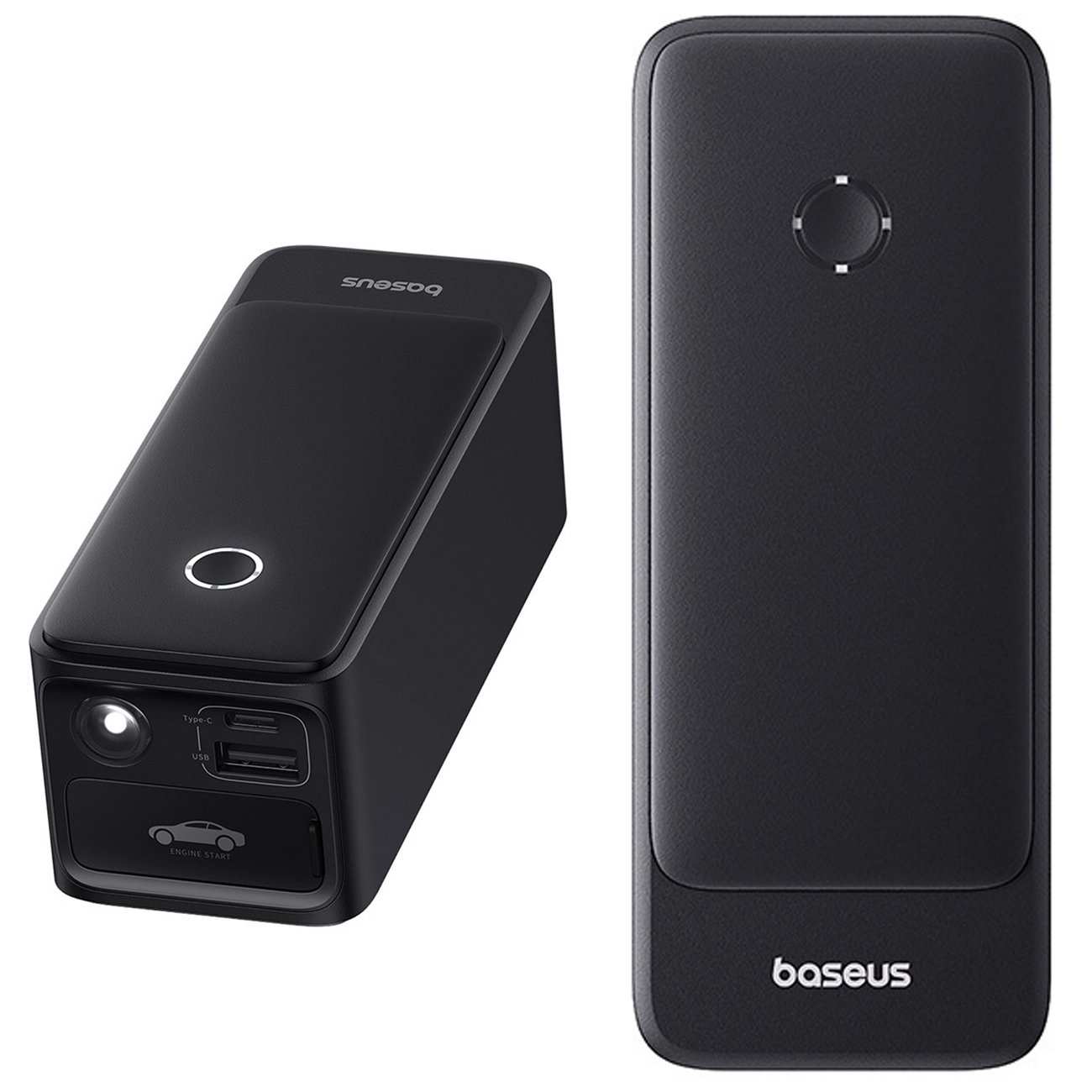 جامپ استارتر خودرو، پاوربانک 6000 میلیآمپر و چراغ قوه بیسوس BS-CH006 C00259200121-00