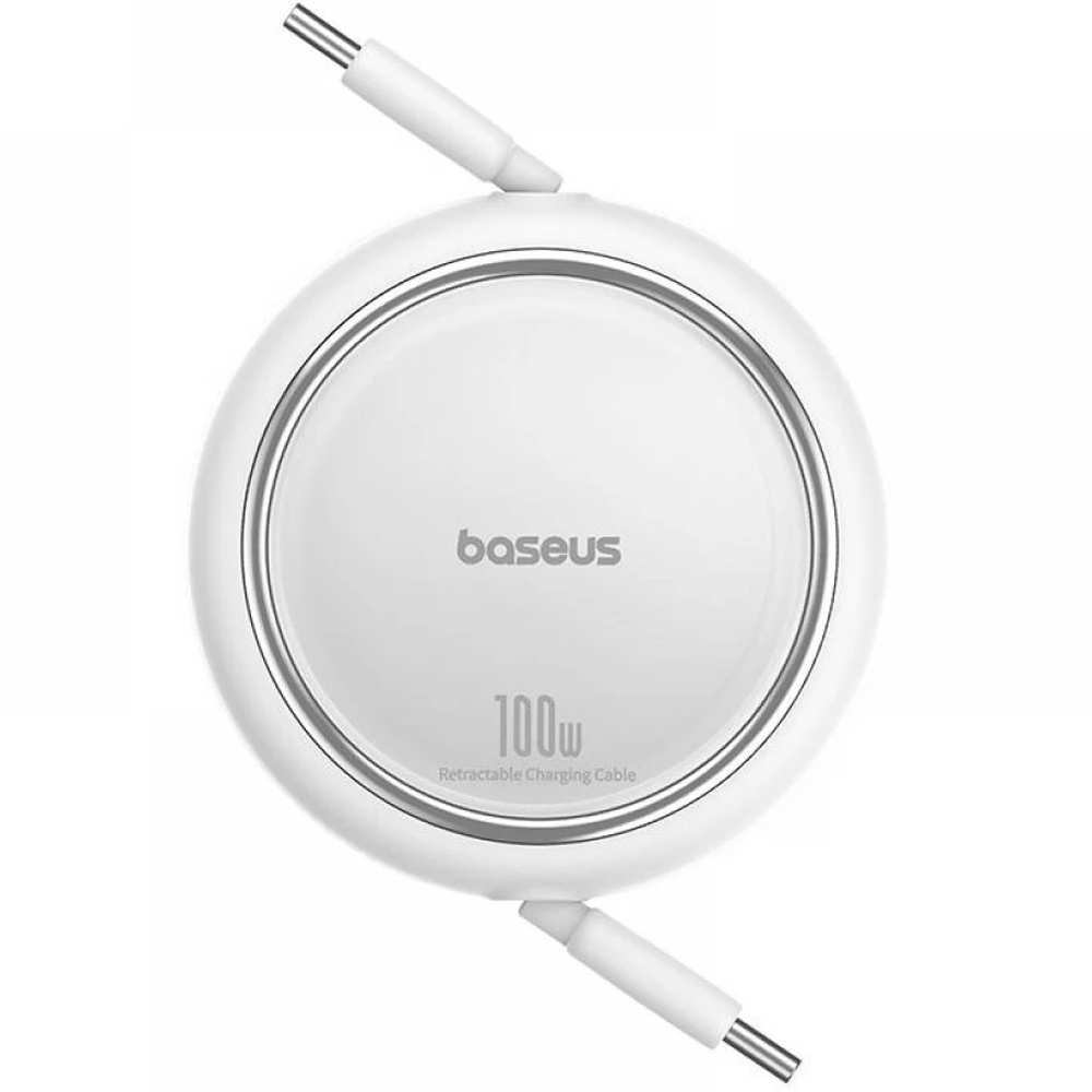 کابل شارژ دوسر تایپ سی جمعشونده 100 وات یک متری بیسوس P10364500111 CB000062