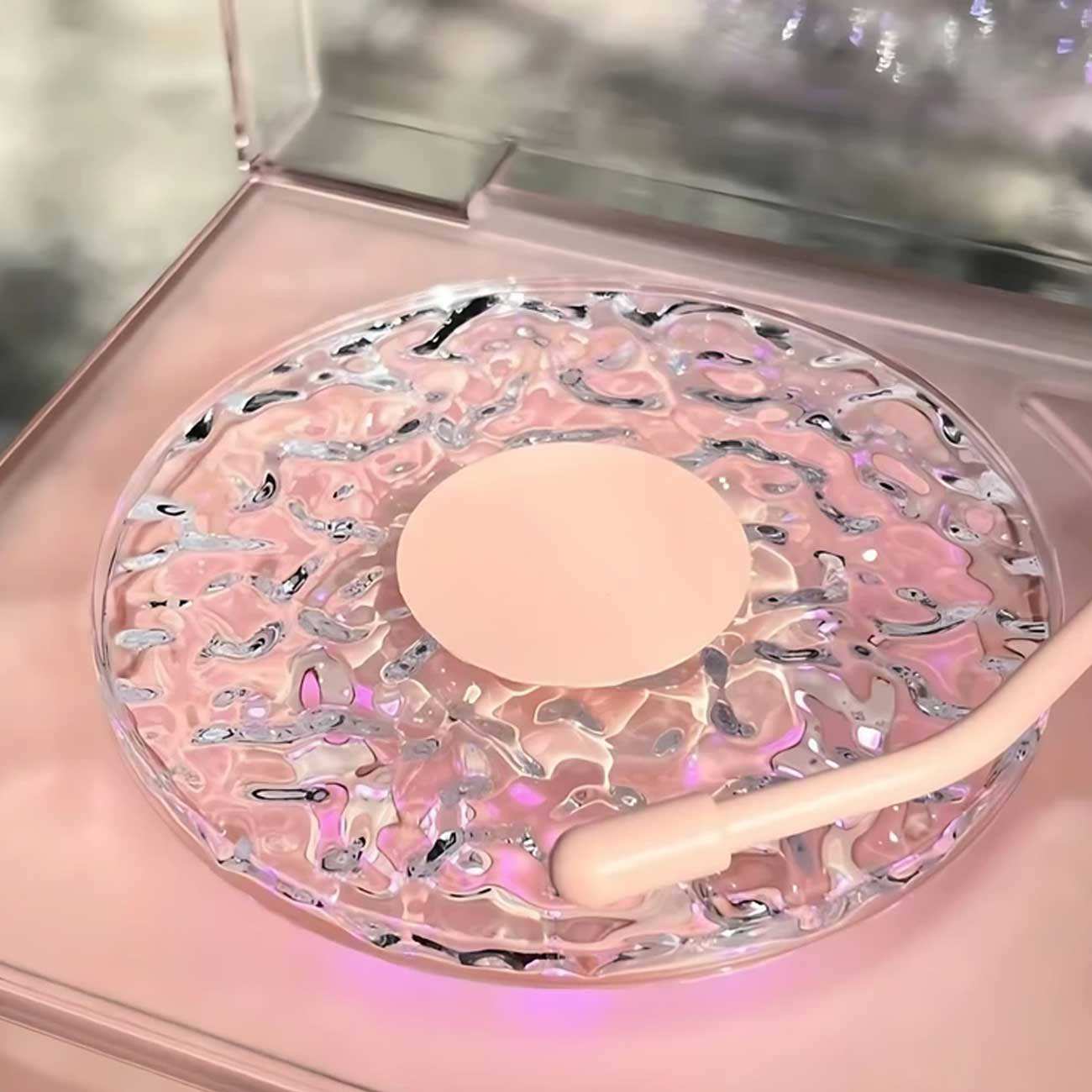 اسپیکر بلوتوثی و چراغ خواب رومیزی شانکسیا Round-X08 طرح گرامافون