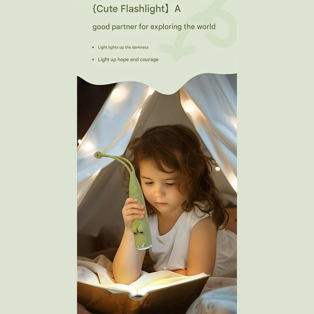 چراغ قوه شارژی فانتزی طرح حیوانات LJC-239