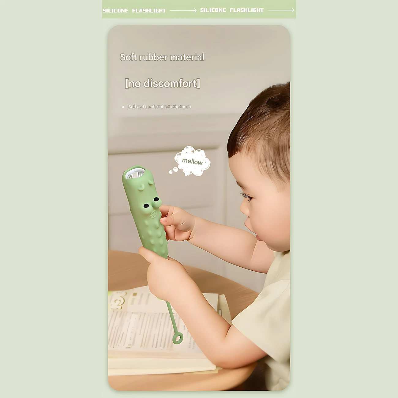 چراغ قوه شارژی فانتزی طرح حیوانات LJC-239