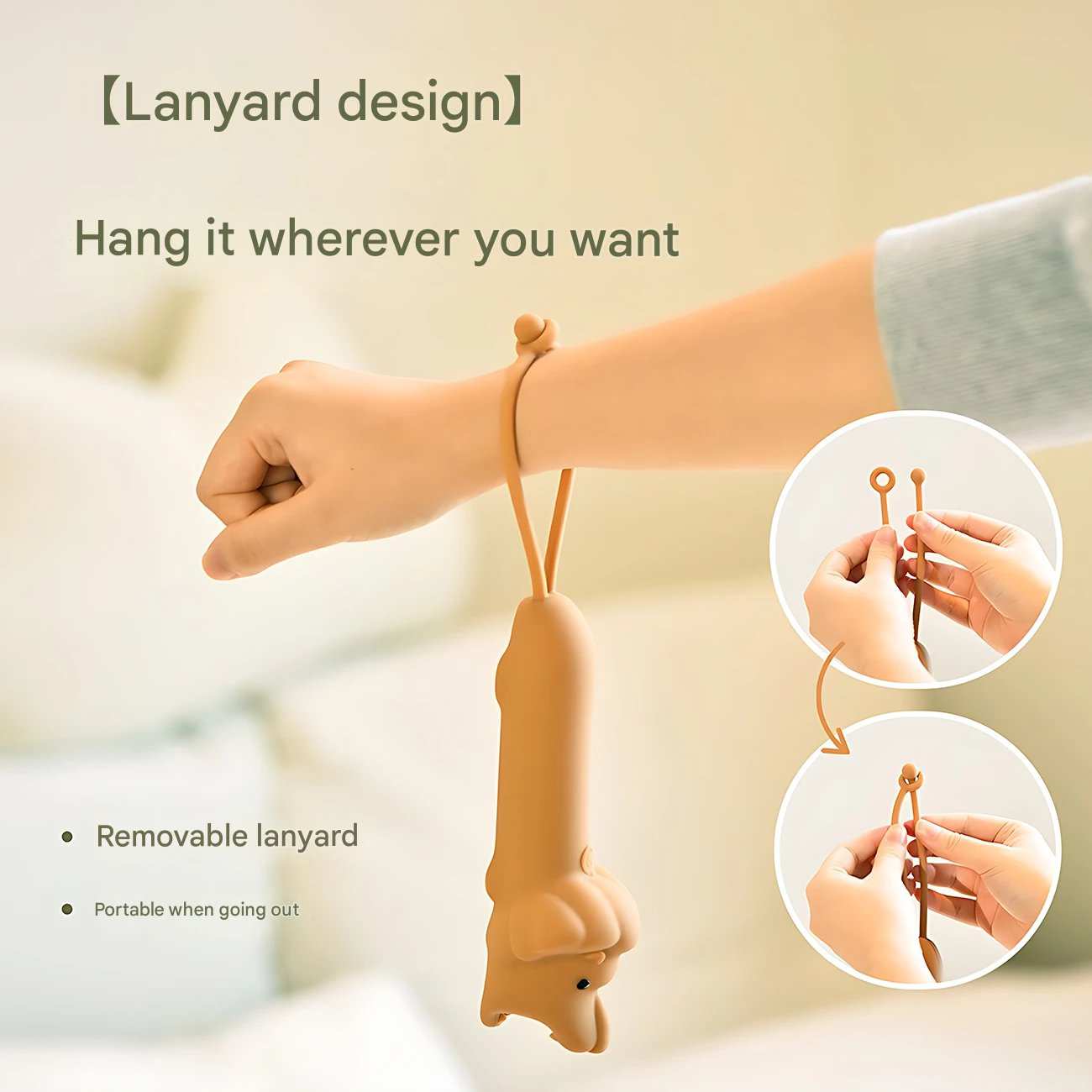 چراغ قوه شارژی فانتزی طرح حیوانات LJC-239