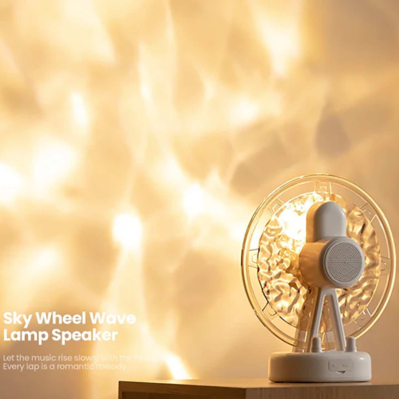 چراغ خواب موزیکال اسکایویل و اسپیکر بلوتوثی اپیک ZAY-L07 با قابلیت برقراری تماس