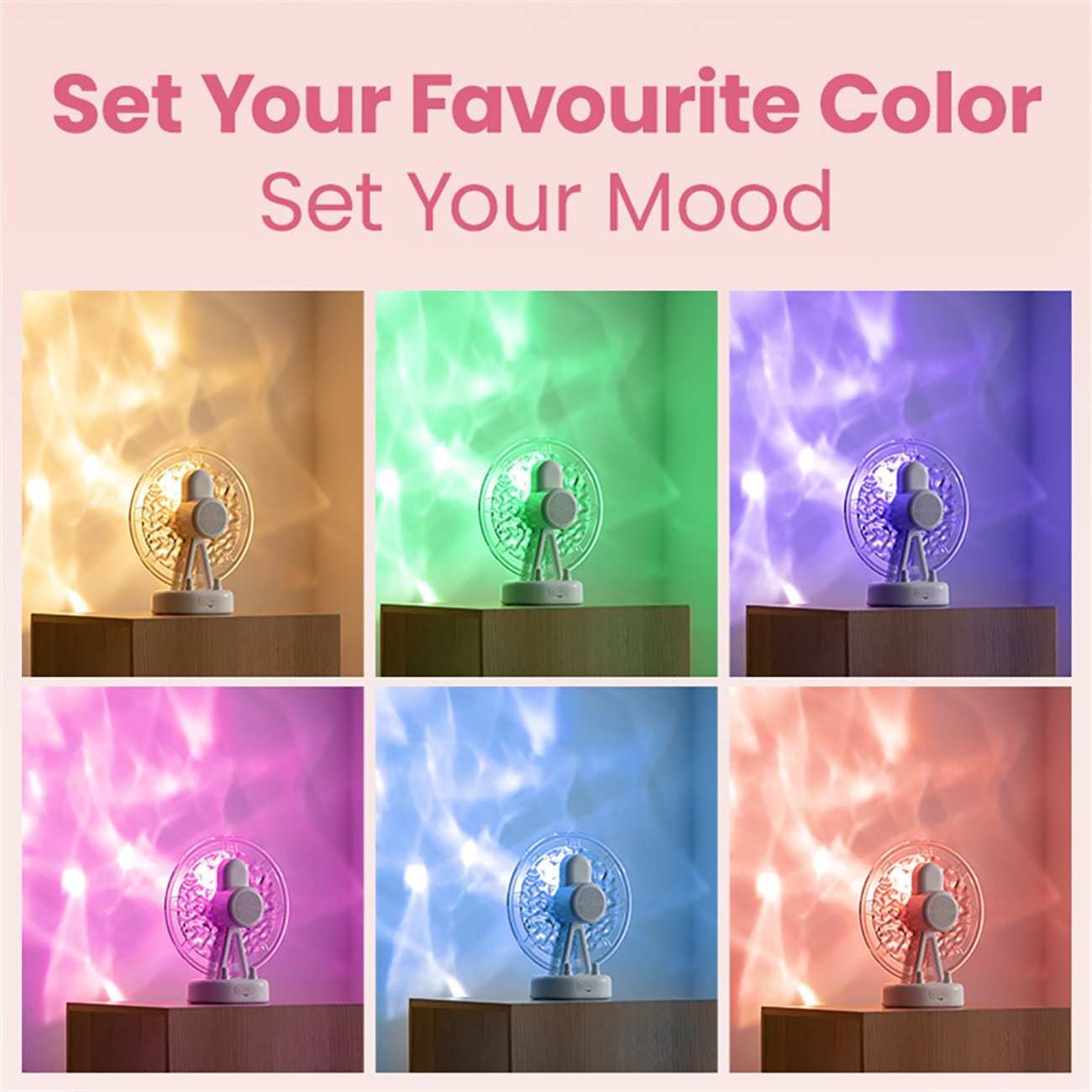 چراغ خواب موزیکال اسکایویل و اسپیکر بلوتوثی اپیک ZAY-L07 با قابلیت برقراری تماس