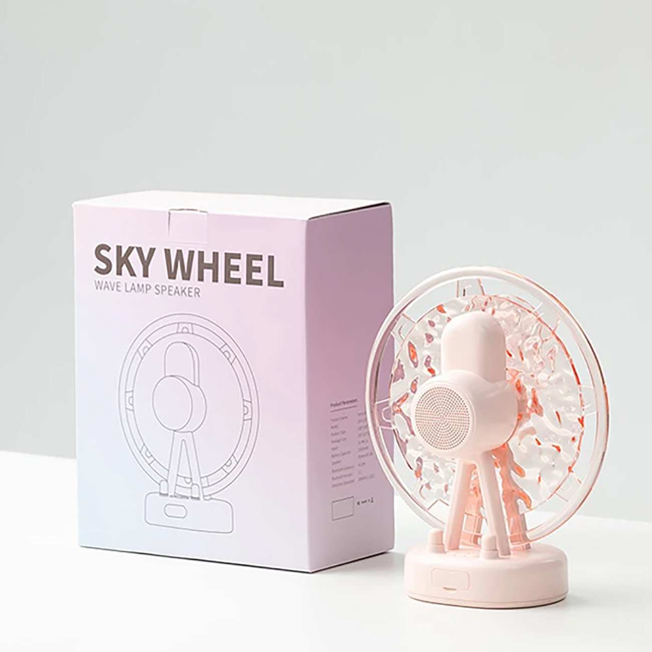 چراغ خواب موزیکال اسکایویل و اسپیکر بلوتوثی اپیک ZAY-L07 با قابلیت برقراری تماس