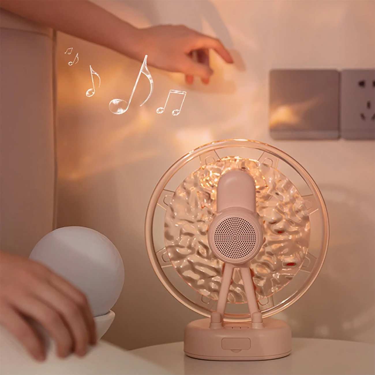 چراغ خواب موزیکال اسکایویل و اسپیکر بلوتوثی اپیک ZAY-L07 با قابلیت برقراری تماس