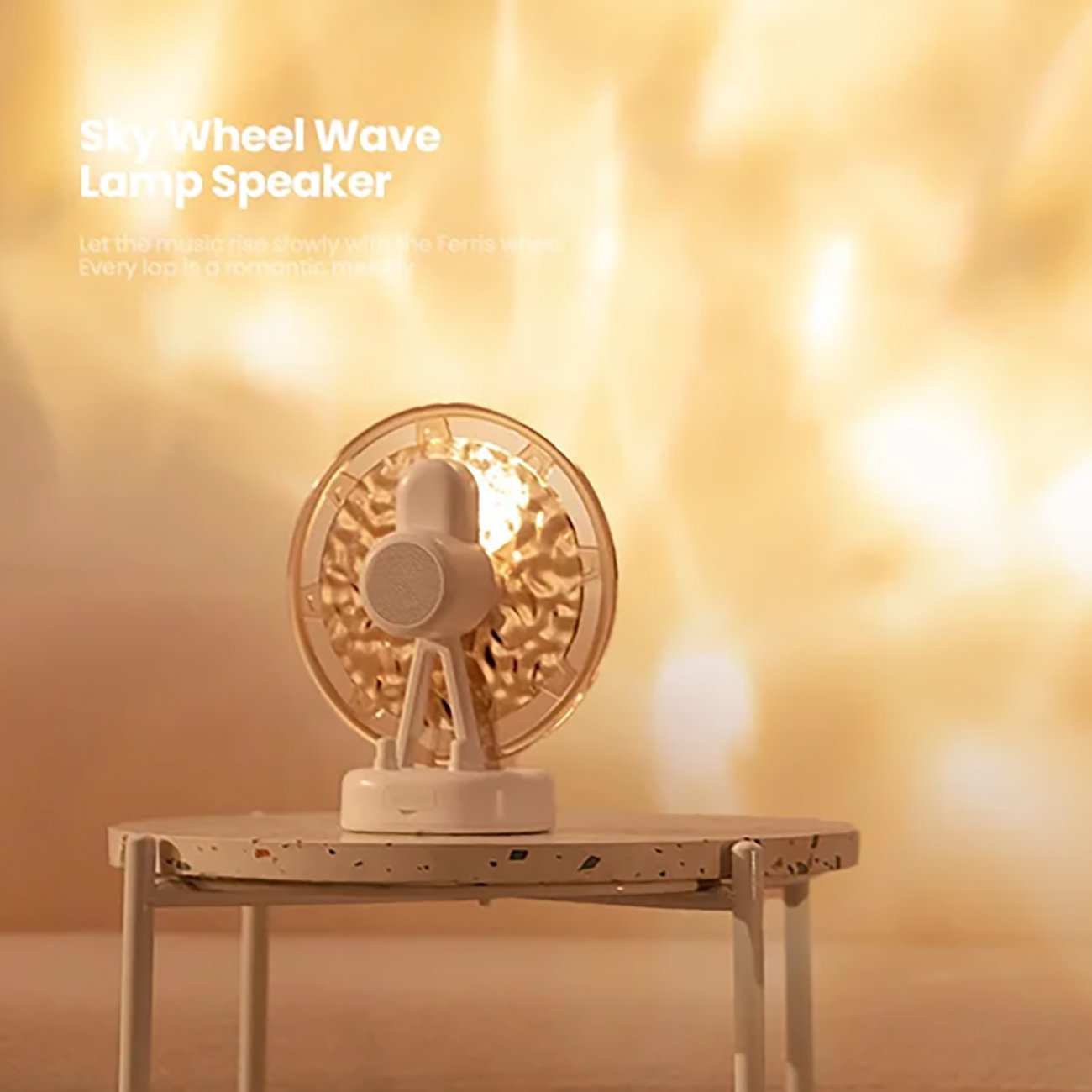 چراغ خواب موزیکال اسکایویل و اسپیکر بلوتوثی اپیک ZAY-L07 با قابلیت برقراری تماس