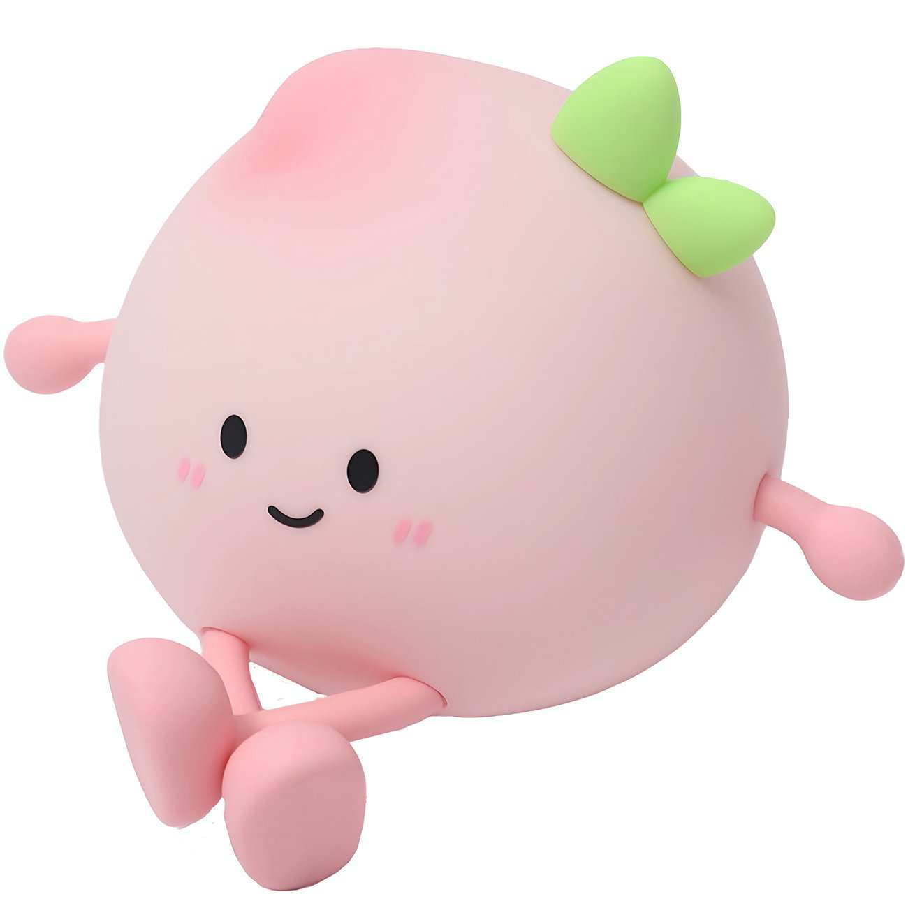 چراغ خواب فانتزی رومیزی شارژی طرح هلو JXJA040