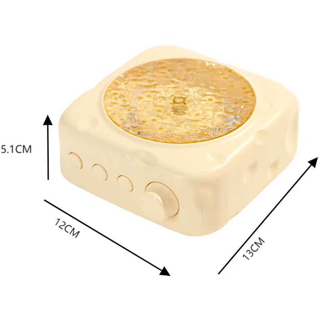 اسپیکر بلوتوثی و چراغ خواب فانتزی رانمی Runmei LK13 طرح پنیر
