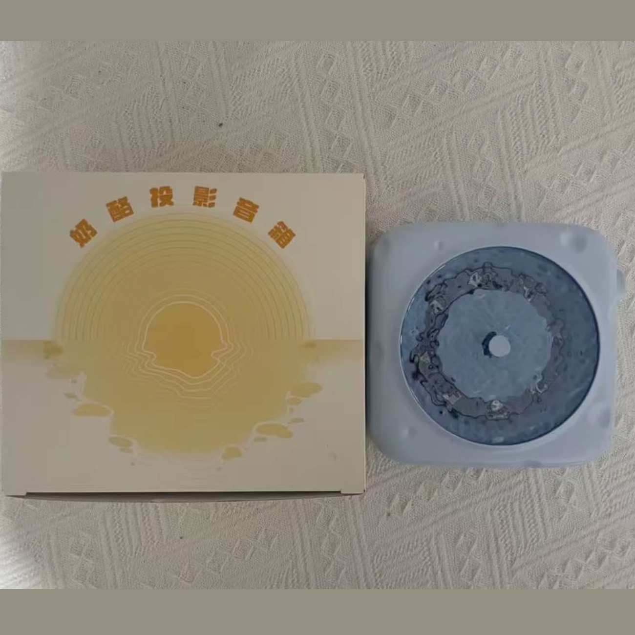 اسپیکر بلوتوثی و چراغ خواب فانتزی رانمی Runmei LK13 طرح پنیر