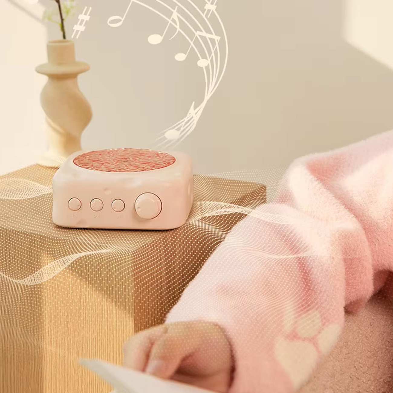 اسپیکر بلوتوثی و چراغ خواب فانتزی رانمی Runmei LK13 طرح پنیر