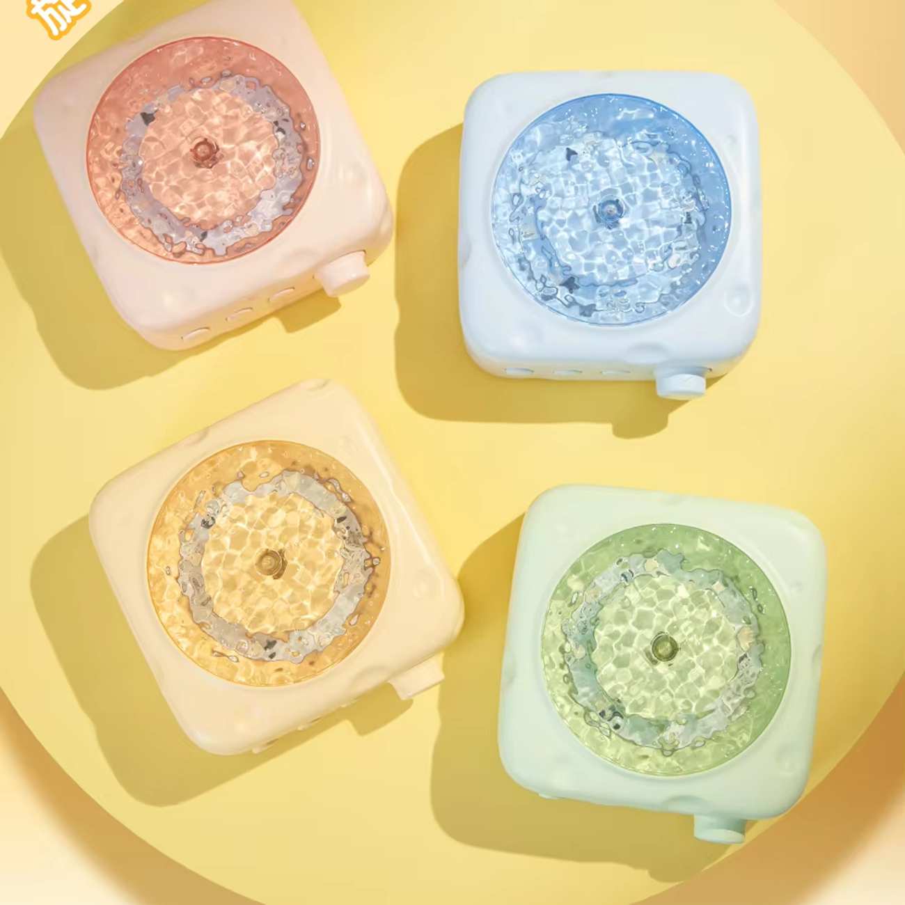 اسپیکر بلوتوثی و چراغ خواب فانتزی رانمی Runmei LK13 طرح پنیر