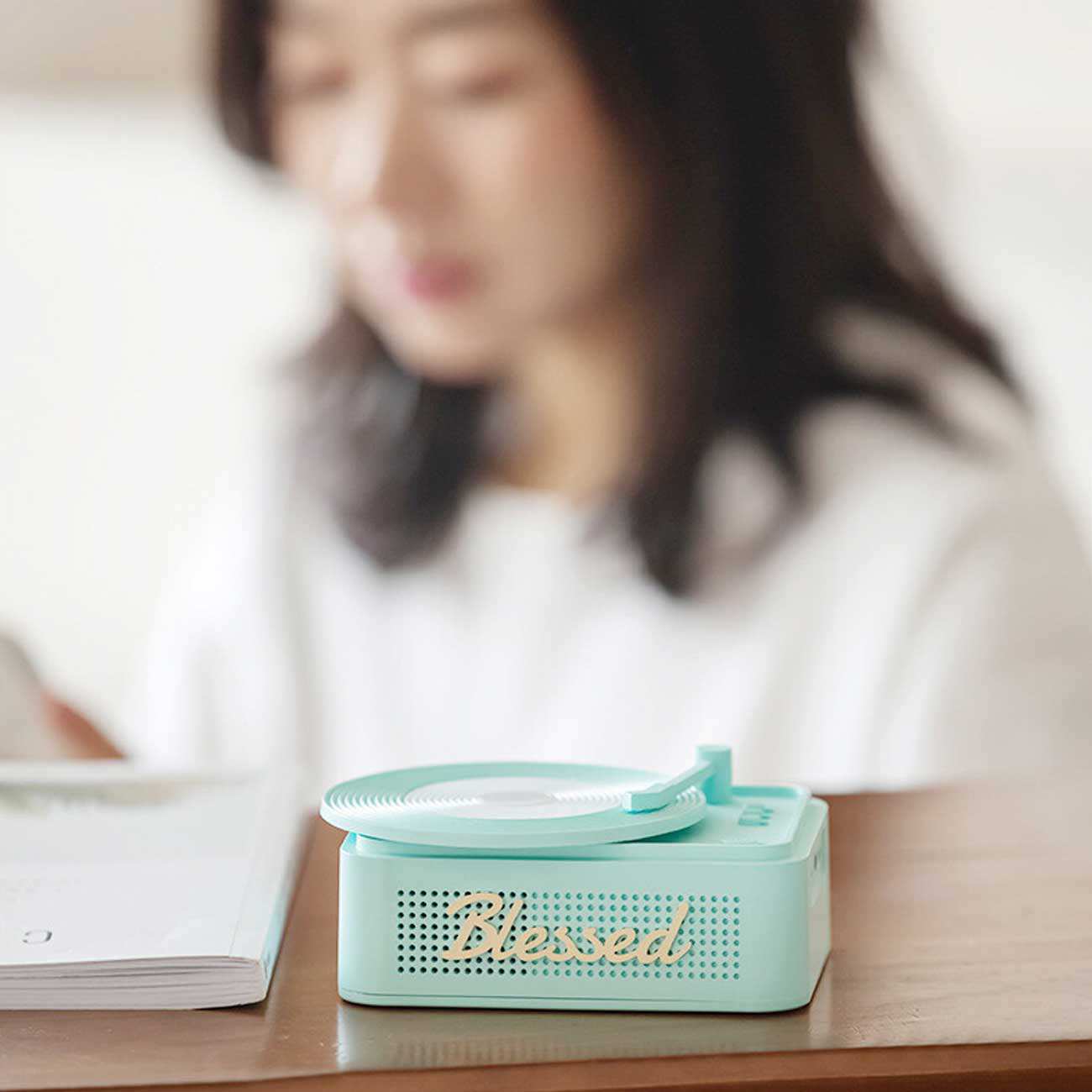 اسپیکر بلوتوثی طرح گرامافون MYCP2466