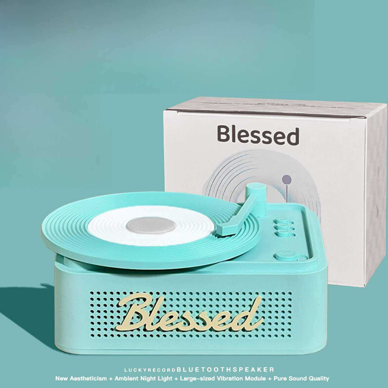 اسپیکر بلوتوثی طرح گرامافون MYCP2466